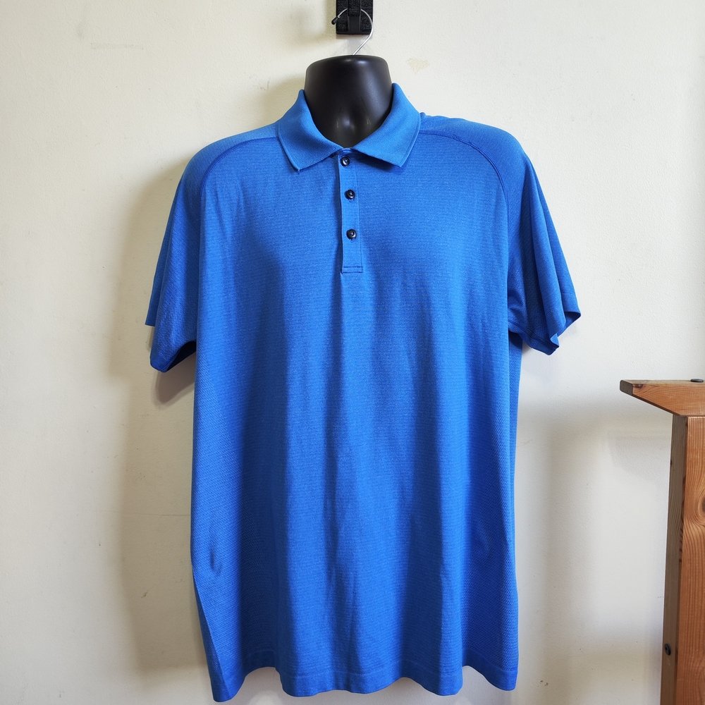 Men's Golf Buttoned Polo Shirt